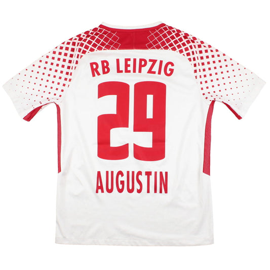 Red Bull Leipzig 2017-18 Home Shirt (M) Augustin #29 (Excellent)_0