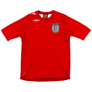 England 2006-08 Away Shirt (Very Good) (GASCOIGNE 8)_3