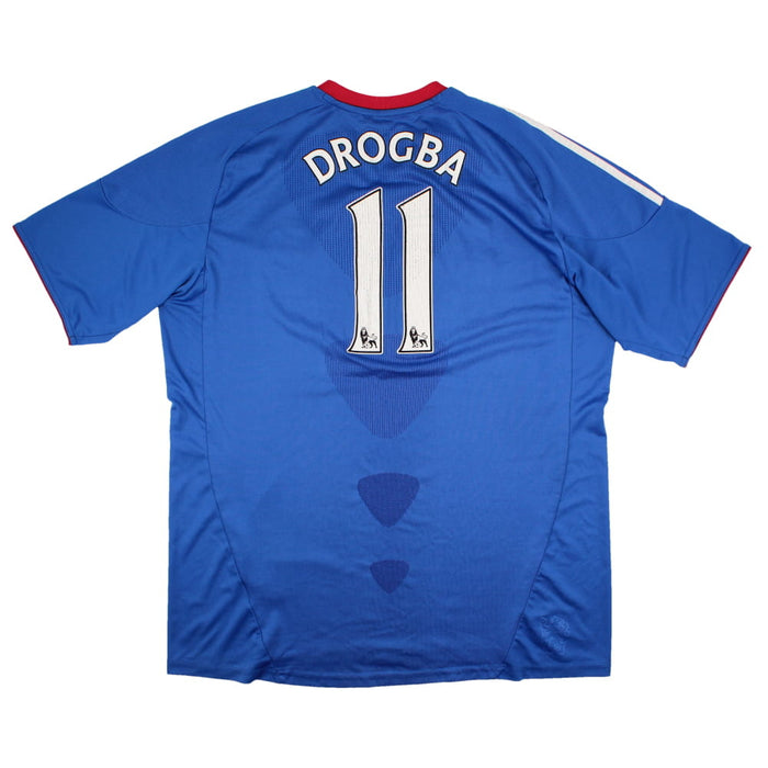 Chelsea 2010-11 Home Shirt (XL) Drogba #11 (Very Good)