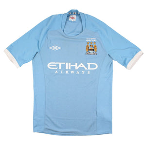 Manchester City 2010-11 Home Shirt (De Jong 34) (S) (Very Good)_1