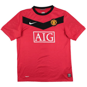 Manchester United 2009-10 Home Shirt (Owen #7) (LB) (Very Good)_1