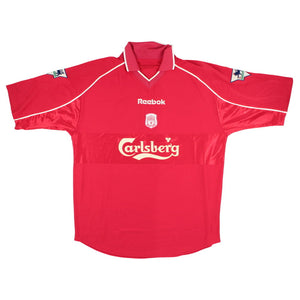 Liverpool 2000-02 Home Shirt (Gerrard #17) (M) (Very Good)_1