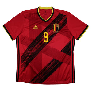 Belgium 2020-22 Home Shirt (XL) Lukaku #9 (Excellent)_1
