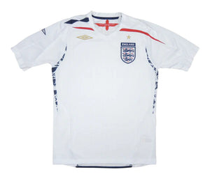 England 2007-09 Home Shirt (XL) (Fair)_0