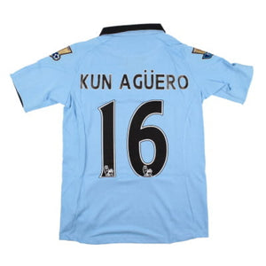 Manchester City 2012-13 Home Shirt (LB) Aguero #16 (Mint)_0