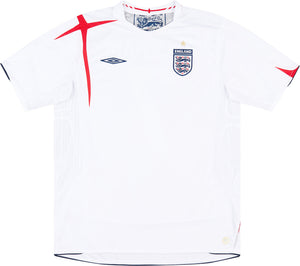 England 2007-09 Home Shirt (XLB) (Fair)_0