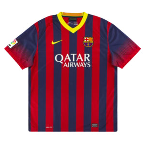 Barcelona 2013-14 home shirt (S) (Very Good)_0