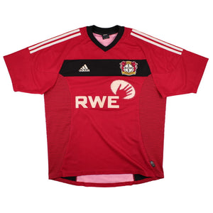 Bayer Leverkusen 2002-04 Home Shirt (L) (Kirsten #9) (Good)_1
