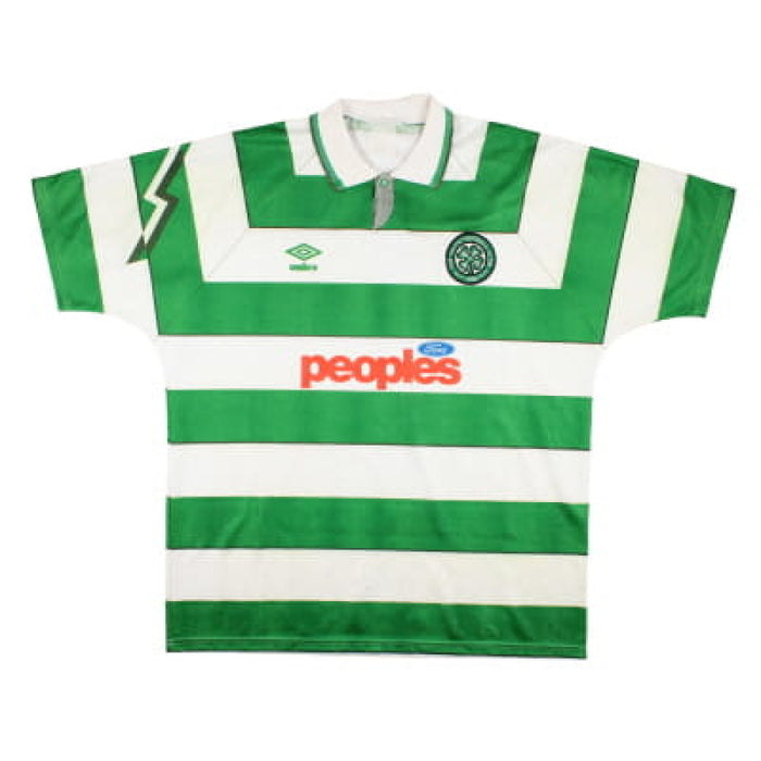 Celtic 1991-92 Home Shirt (L) (Very Good)