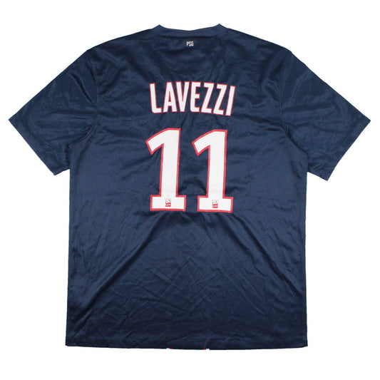 PSG 2012-13 Home Shirt (S) Lavezzi #11 (Excellent)_0