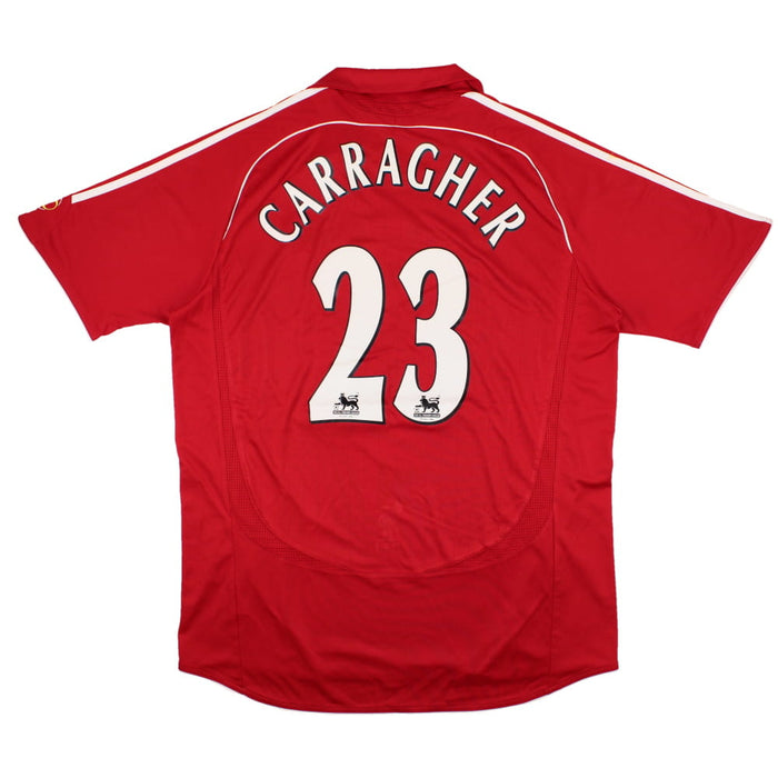 Liverpool 2006-08 Home Shirt (XXL) Carragher #23 (Fair)