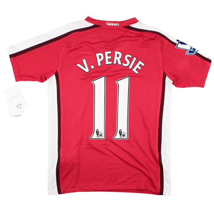 Arsenal 2008-10 Home Shirt (SB) v.Persie #11 (Mint)