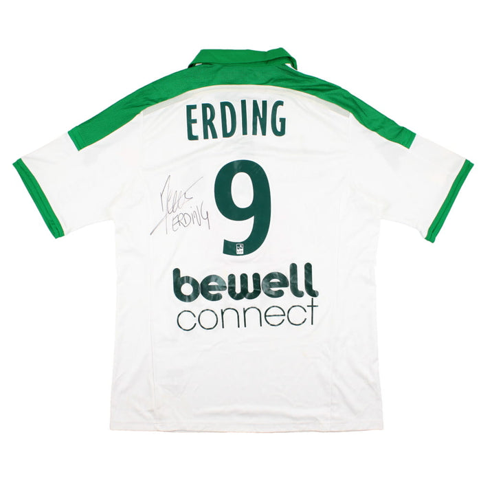 St Etienne 2014-15 Away Shirt (L) Erdinc #9 (Signed) (Good)