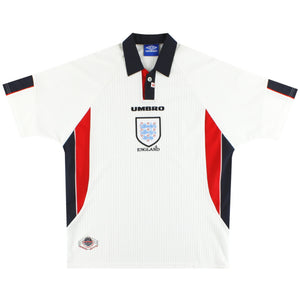 England 1997-99 Home Shirt (2XL) (Very Good) (OWEN 20)_3