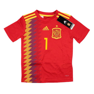 Spain 2018-20 Home Shirt (XSB) Casillas #1 (Mint)_1