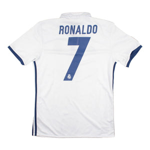 Real Madrid 2016-17 Home Shirt (S) Ronaldo #7 (Mint)_0