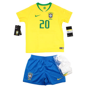 Brazil 2018-19 Home Infant Kit (Firmino #20) (SB) (Mint)_1