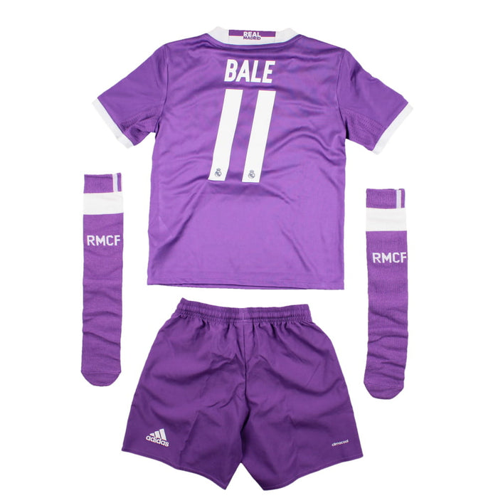 Real Madrid 2016-17 Away Infant Kit (Bale #11) (5-6y) (Mint)