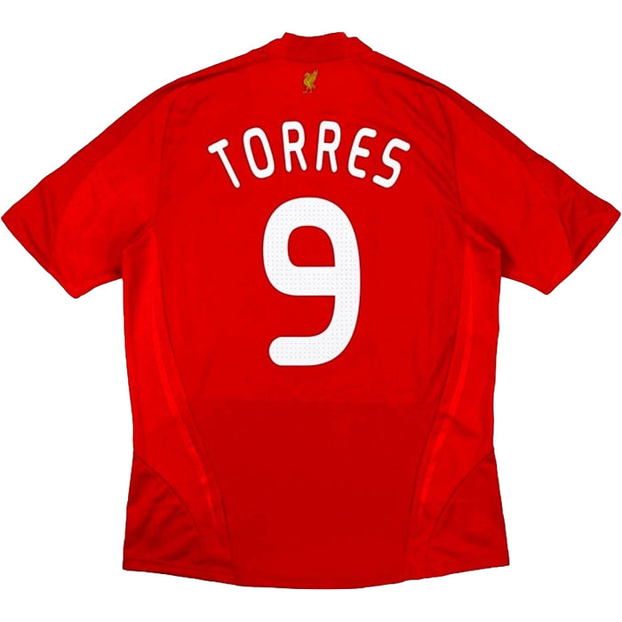 Liverpool 2008-10 Home Shirt (S) Torres #9 (Excellent)