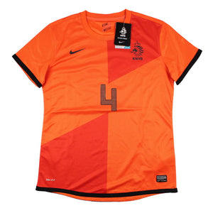 Holland 2012-13 Home Shirt (Dutch #4 Life) (Womens M) (Mint)_1