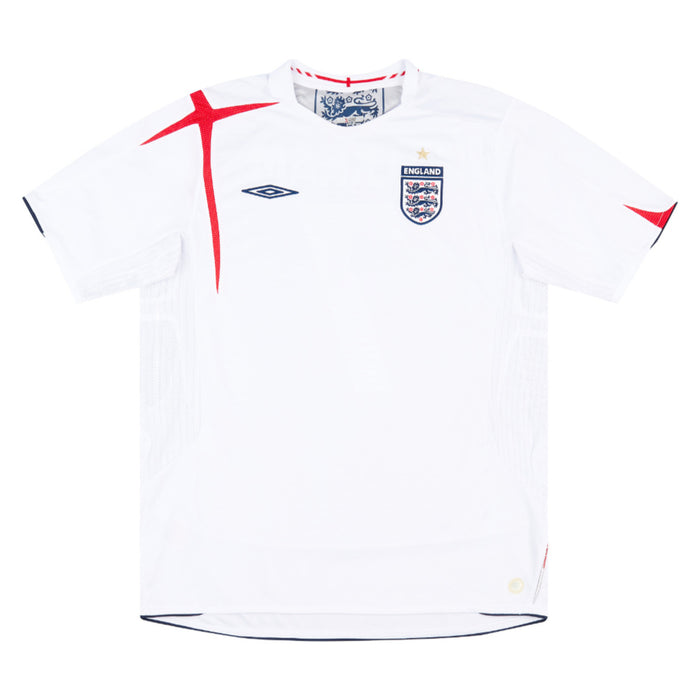 England 2005-2007 Home Shirt (L) (Excellent)