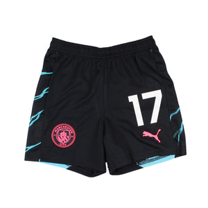 Manchester City 2023-24 Third Shorts (SB) #17 De Bruyne (Mint)_0