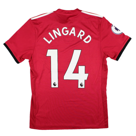 Manchester United 2017-18 Home Shirt (S) Lingard #14 (Excellent)_0