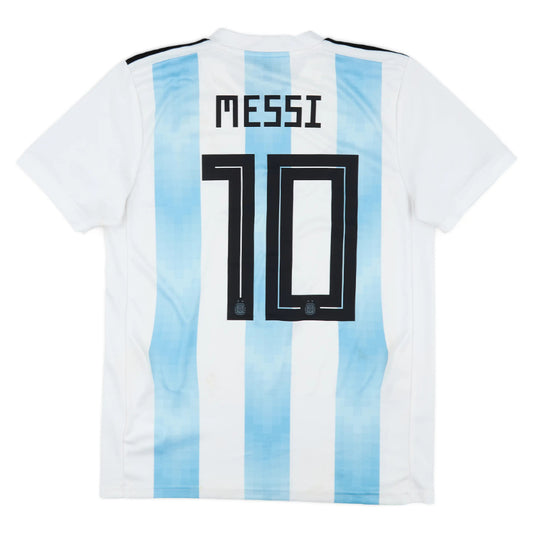 Argentina 2018-19 Home Shirt (XLB) Messi #10 (BNWT)_0