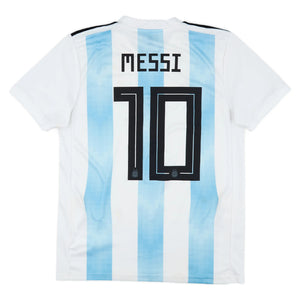 Argentina 2018-19 Home Shirt (XLB) Messi #10 (BNWT)_0
