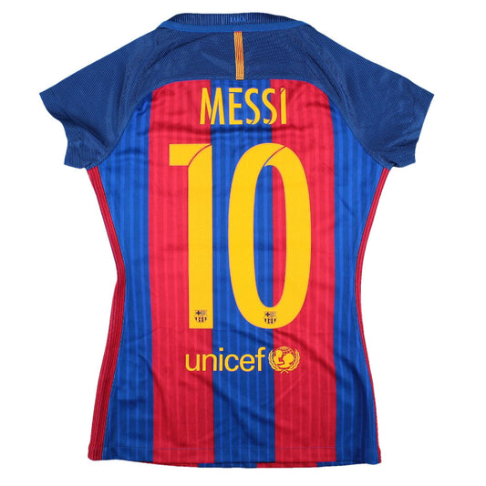 Barcelona 2016-17 Home Shirt (BNWT) (Womens XS) Messi #10 (BNWT)_0