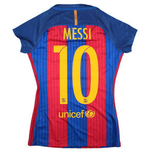 Barcelona 2016-17 Home Shirt (BNWT) (Womens XS) Messi #10 (BNWT)_0