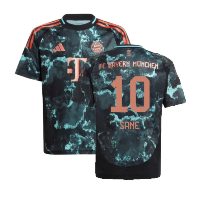 Bayern Munich 2024-2025 Away Shirt (7-8y) Sane #10 (Excellent)