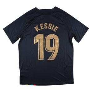 Barcelona 2022-23 Away Pre-Match Shirt (L) Kessie #19 (Mint)_0