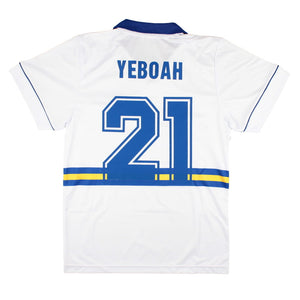Leeds United 1994 Score Draw Home Shirt (S) Yeboah #21 (BNWT)_0