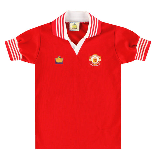 1977-80 Manchester United Admiral 'FA Cup Winners' Home Shirt Y