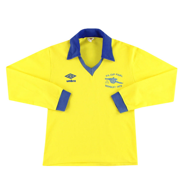 1978-81 Arsenal Umbro 'Final' Away Shirt L/S S