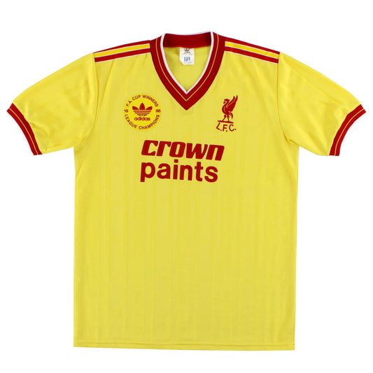 1986-87 Liverpool adidas 'Champions' Third Shirt S