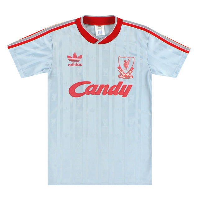 1988-89 Liverpool adidas Away Shirt #10 Y