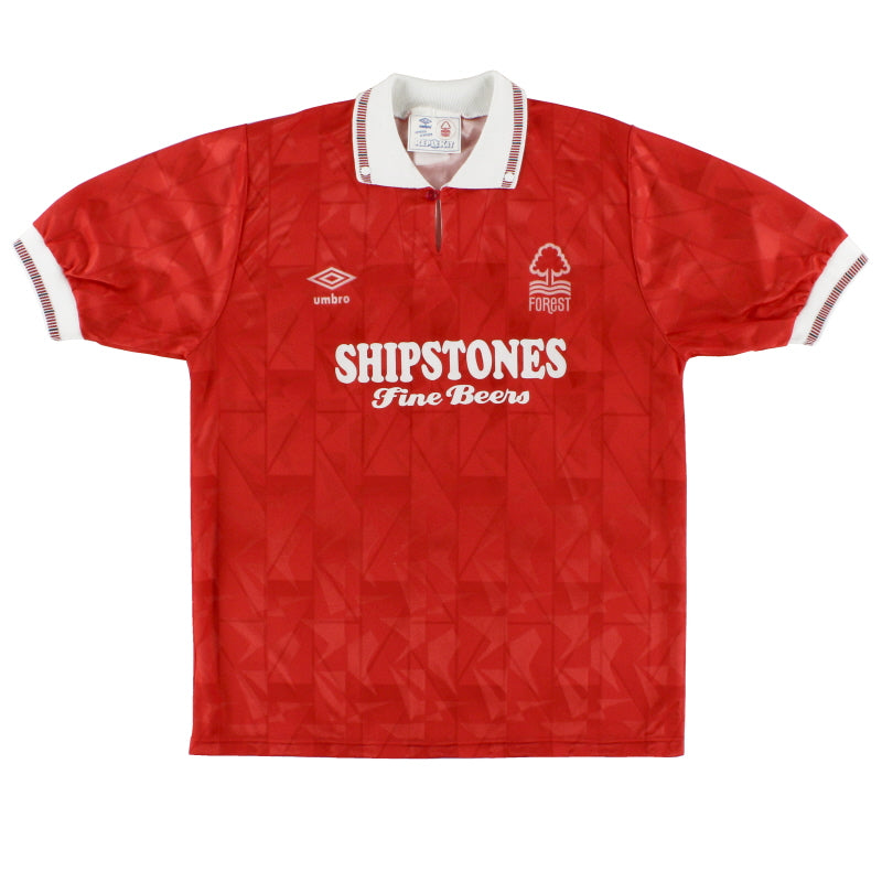 1990-92 Nottingham Forest Home Shirt XL