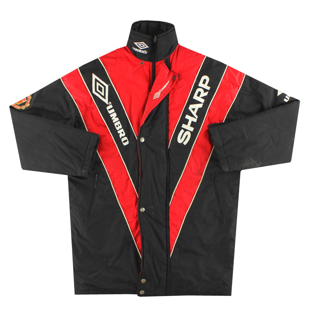 1992-93 Manchester United Umbro Bench Coat L