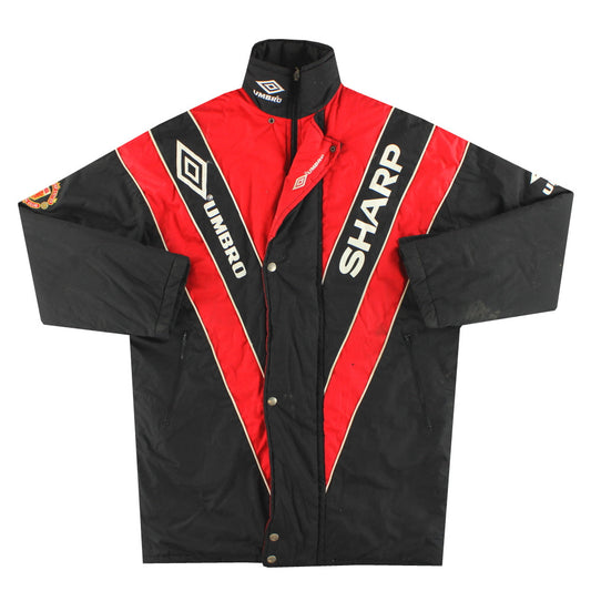1992-93 Manchester United Umbro Bench Coat L