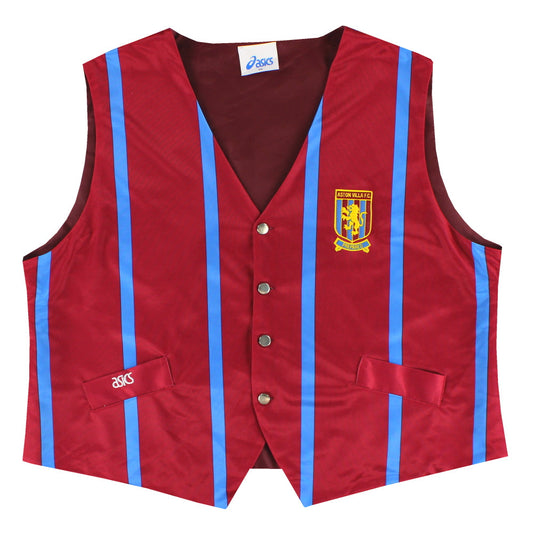 1993-95 Aston Villa Asics Waistcoat *Mint* XXL