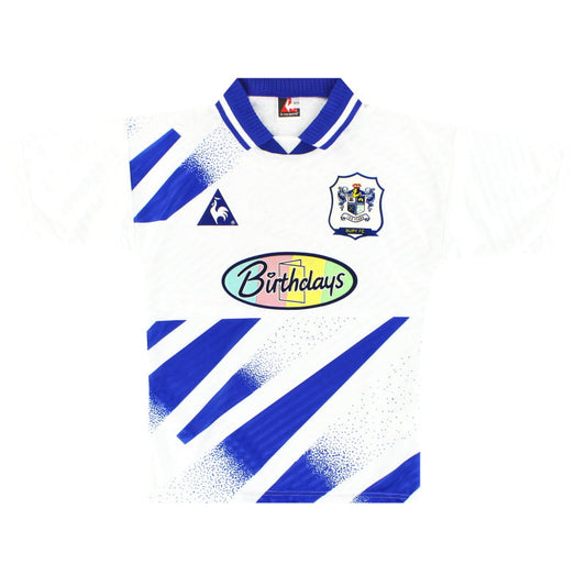 1995-96 Bury Le Coq Sportif Home Shirt S