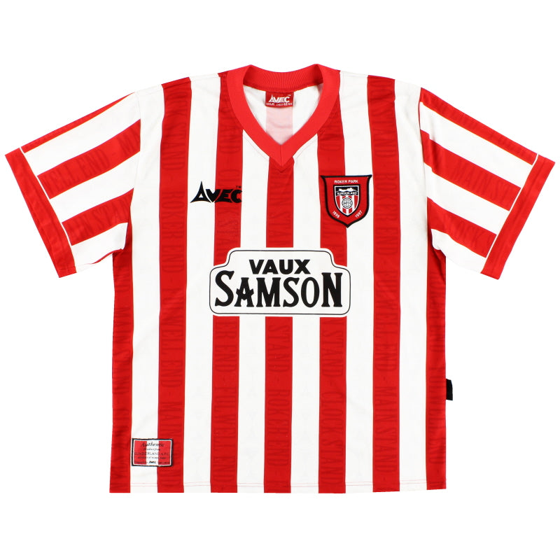 1996-97 Sunderland Avec Home Shirt XL
