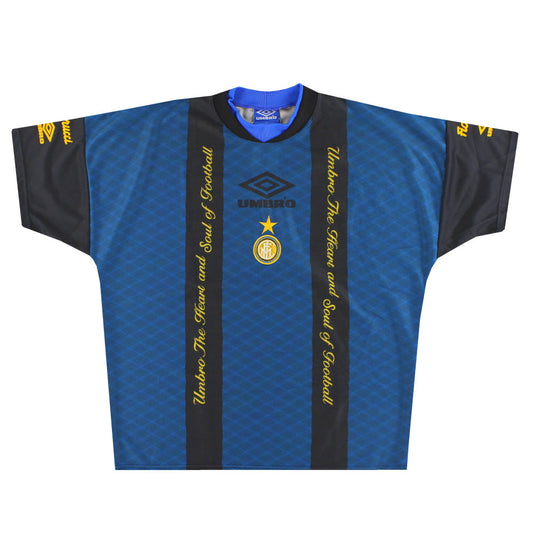 1996-97 Inter Milan Umbro Training Shirt XL