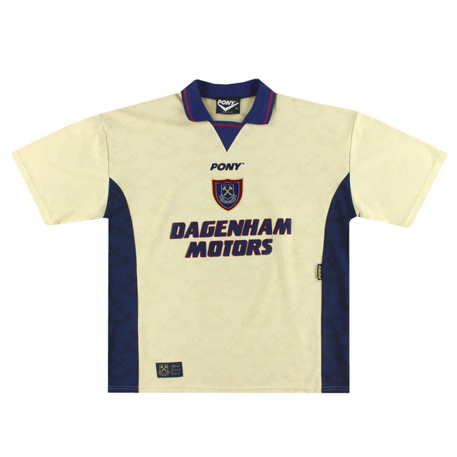 1996-97 West Ham Pony Third Shirt XL