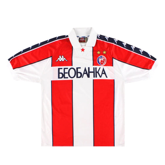 1997-98 Red Star Belgrade Kappa Home Shirt XL