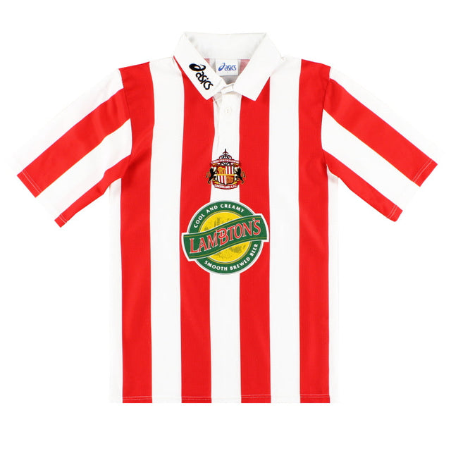 1997-99 Sunderland Asics Home Shirt L