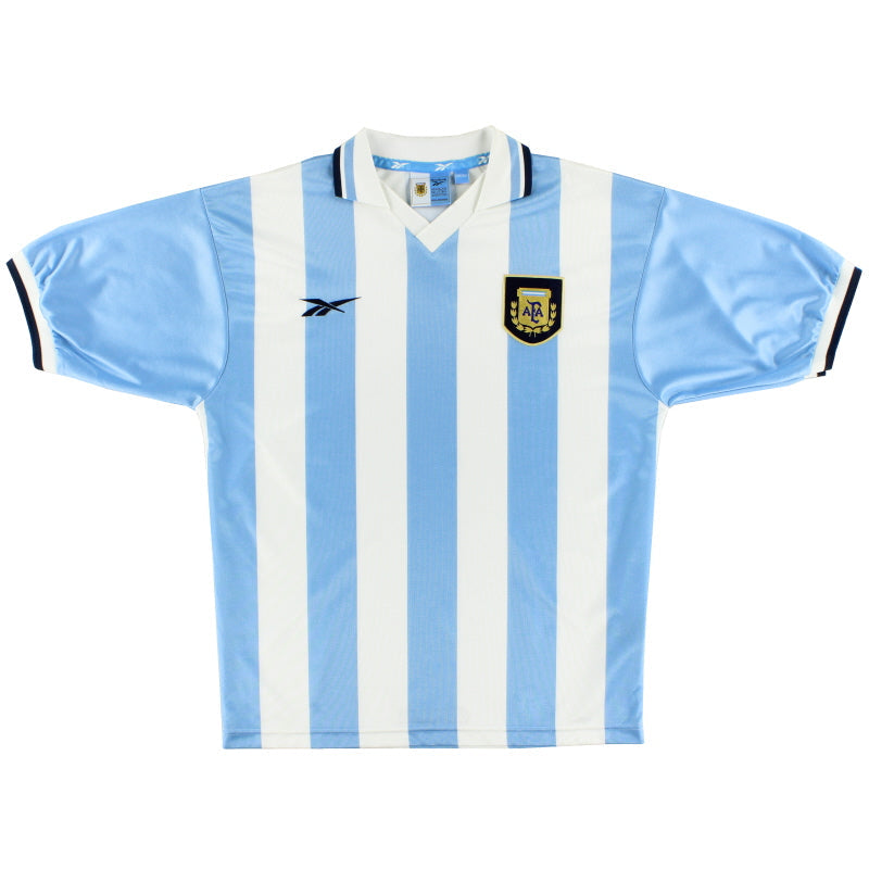 1999-00 Argentina Reebok Home Shirt L