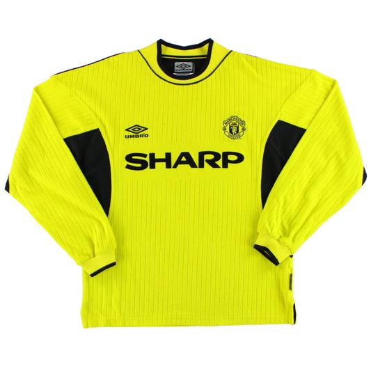 1999-00 Manchester United Umbro Goalkeeper Shirt Y
